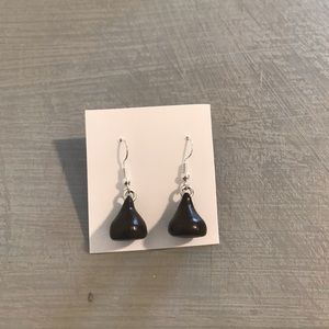 Hershey kiss dangle earrings
